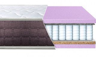 Матрац Eurosleep BRAVE SPRING FOAM 2в1 70х190