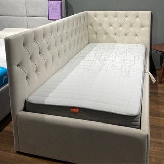 Ліжко Capitone Style Єва з ПМ 1 кат. 90x190