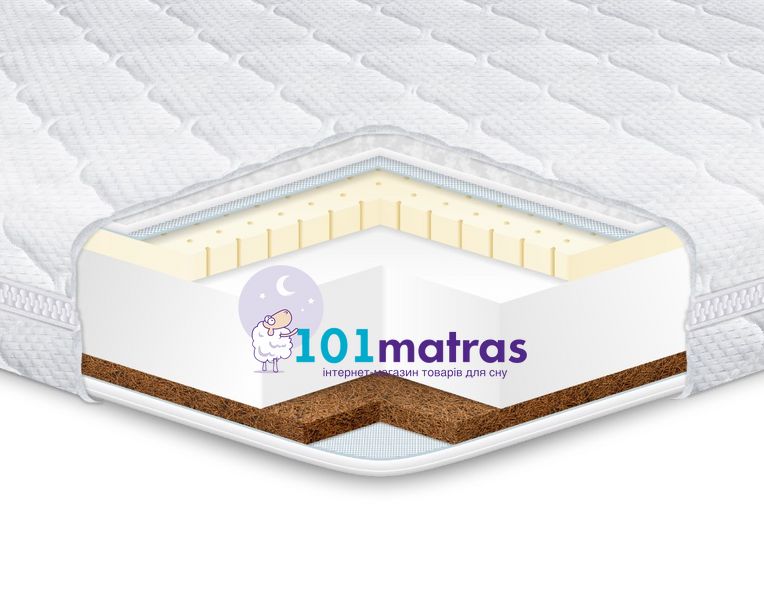 Матрац дитячий Eurosleep KIDDY COCOS-LATEX Розмір на замовлення М2