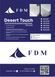 Наматрацник FDM водонепроникний Desert Touch 160х200