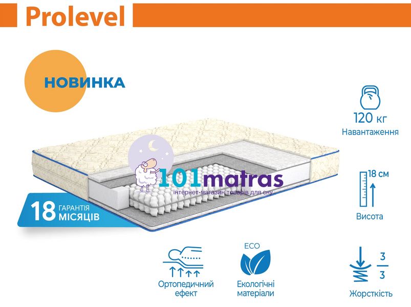 Матрас Матролюкс ProLevel 70x190