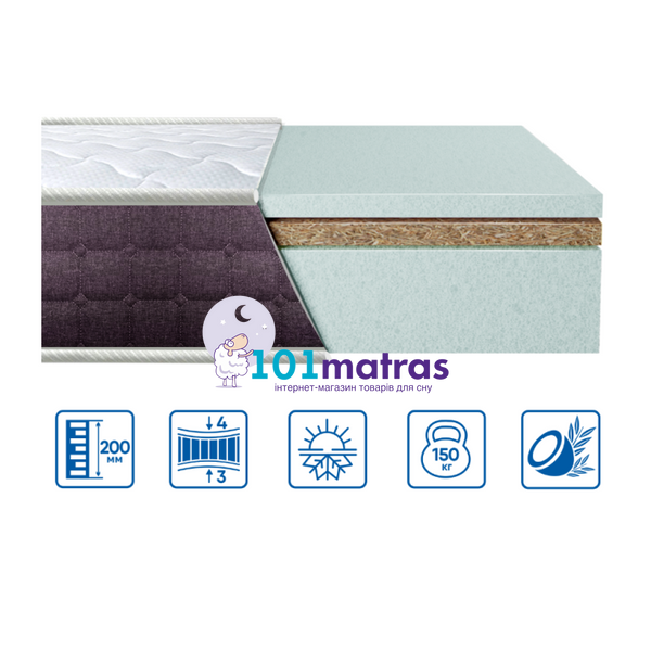 Матрац Eurosleep Bionic Cocos 70х190