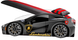 Кровать-машинка Lamborghini E-3 Grafit без ПМ 70х150