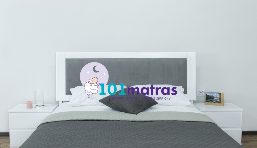 Ліжко Дрімка Орфей лак 120х190
