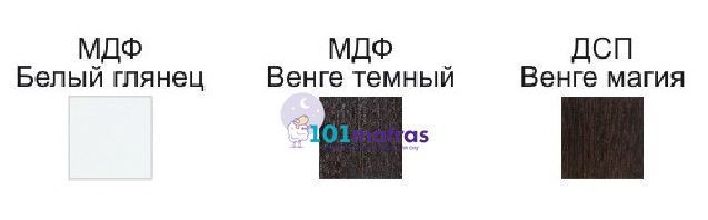 Комод ПМ Ніколь-Білий глянець