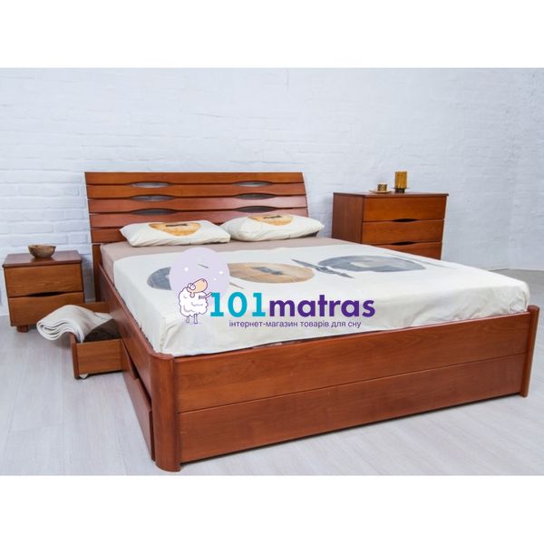 Кровать Олимп-2001 Марита Люкс с ящиками 120х200