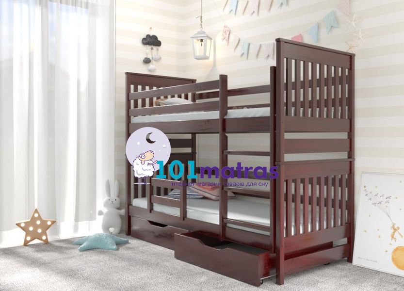 Кровать двухъярусная Luna Адель Duo 70х140