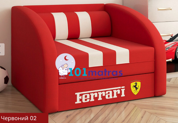 Кресло-диван Viorina Deko Smart Sm 002 (красный) 80х170