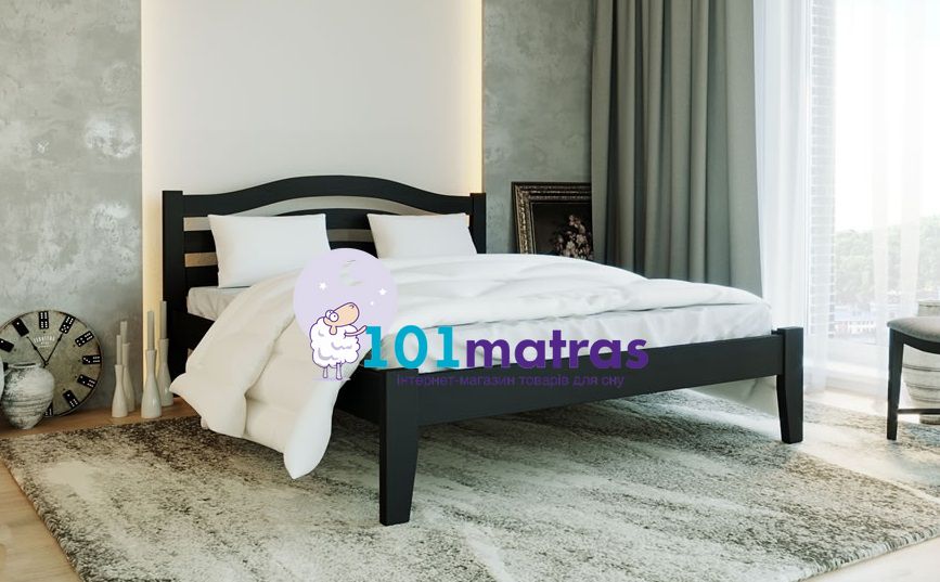 Кровать ЛЕВ Афина новая массив 90х200