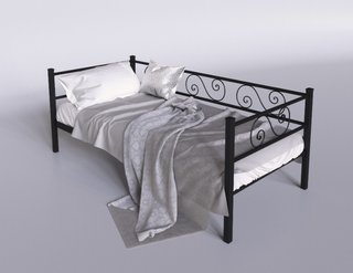 Кровать-диван Tenero  Амарант 80х190