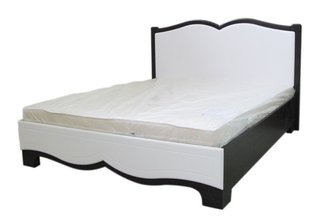 Кровать Просто Меблі "Тиффани" 160х200 - МДФ Белый глянец